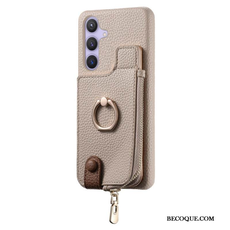 Kuori Samsung Galaxy S25 Plus 5g Lompakko Magneettisella Jalustalla Suojakuori