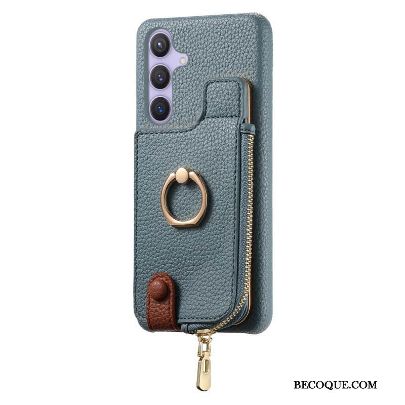 Kuori Samsung Galaxy S25 Plus 5g Lompakko Magneettisella Jalustalla Suojakuori