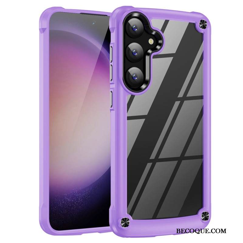 Kuori Samsung Galaxy S25 Plus 5g Läpinäkyvä Hybridi