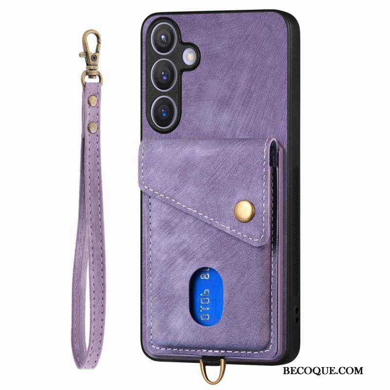 Kuori Samsung Galaxy S25 Plus 5g Monitoiminen Mokkanahka Vaikutus