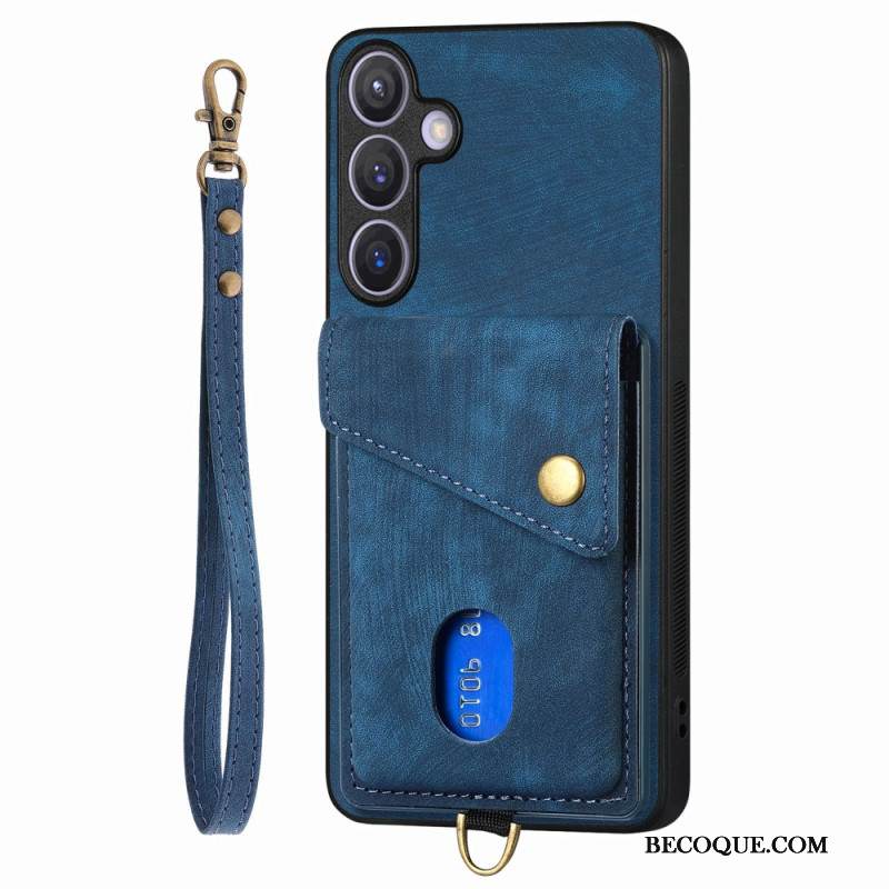 Kuori Samsung Galaxy S25 Plus 5g Monitoiminen Mokkanahka Vaikutus