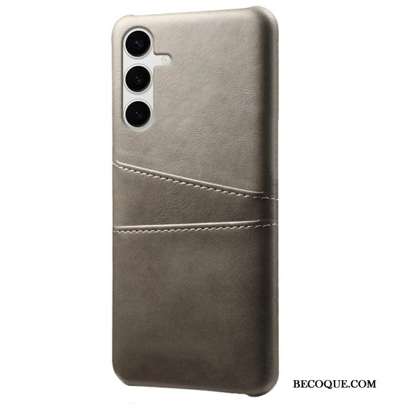 Kuori Samsung Galaxy S25 Plus 5g Nahkakuvioinen Korttiteline