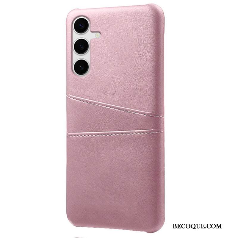 Kuori Samsung Galaxy S25 Plus 5g Nahkakuvioinen Korttiteline