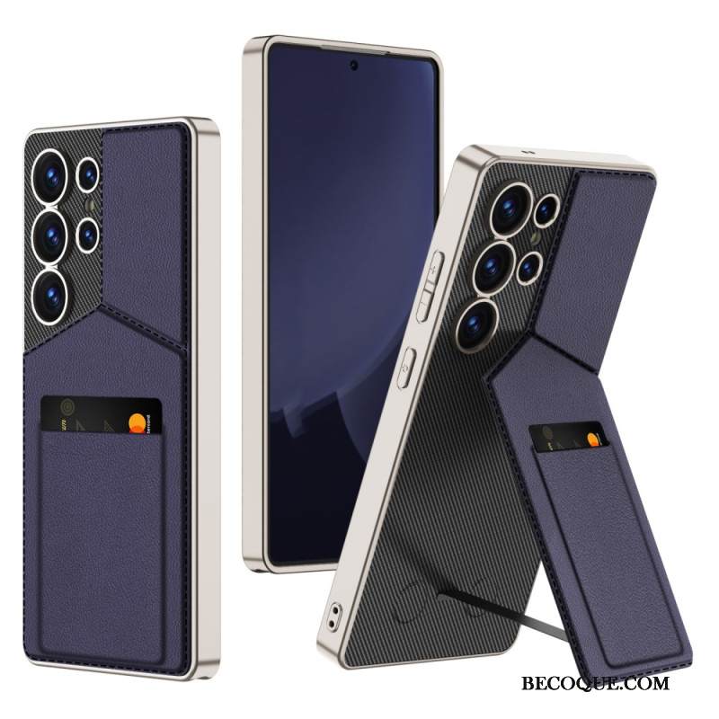 Kuori Samsung Galaxy S25 Ultra 5g Gkk-korttikotelo Ja Jalusta