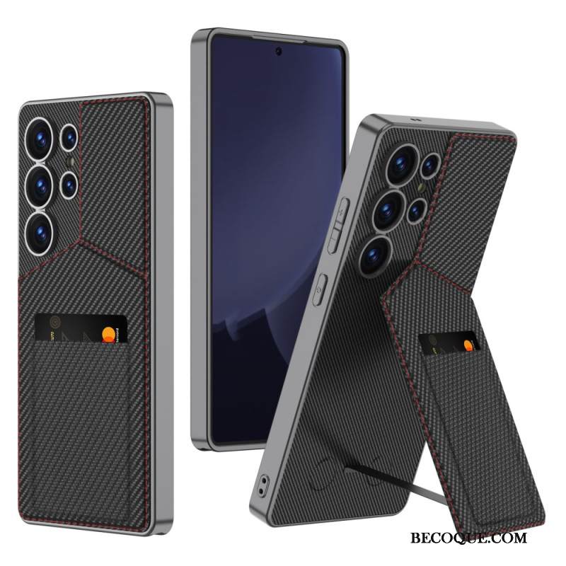 Kuori Samsung Galaxy S25 Ultra 5g Gkk-korttikotelo Ja Jalusta