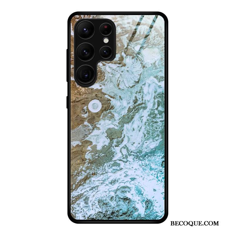 Kuori Samsung Galaxy S25 Ultra 5g Karkaistua Lasia Marmori