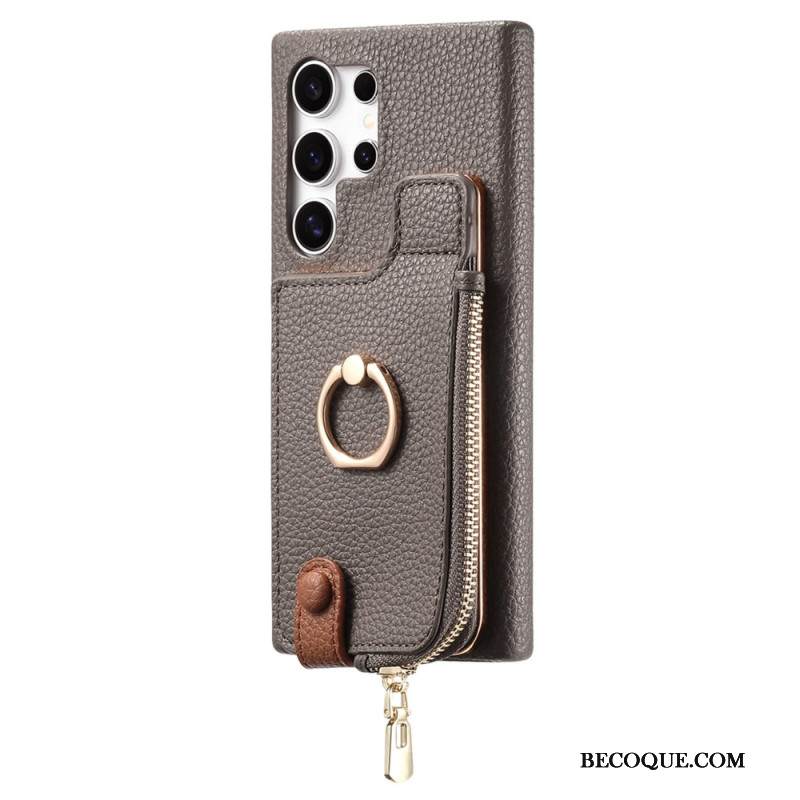 Kuori Samsung Galaxy S25 Ultra 5g Keinonahkainen Lompakko Suojakuori