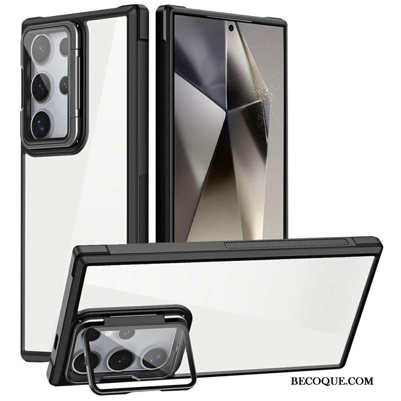 Kuori Samsung Galaxy S25 Ultra 5g Kestävä Sisäänrakennetulla Jalustalla