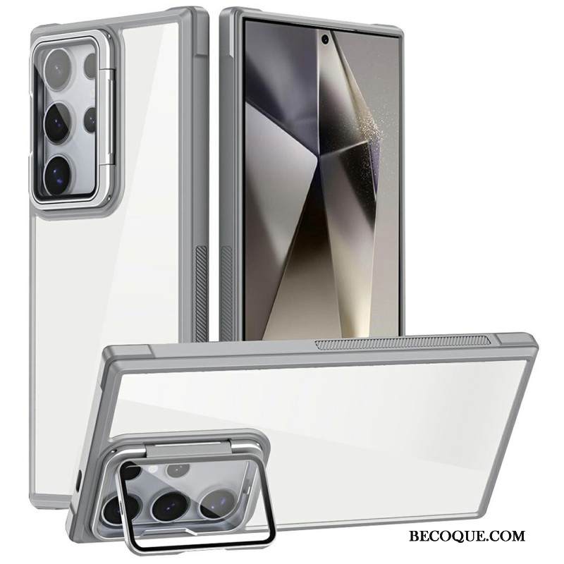 Kuori Samsung Galaxy S25 Ultra 5g Kestävä Sisäänrakennetulla Jalustalla