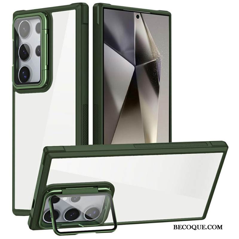 Kuori Samsung Galaxy S25 Ultra 5g Kestävä Sisäänrakennetulla Jalustalla