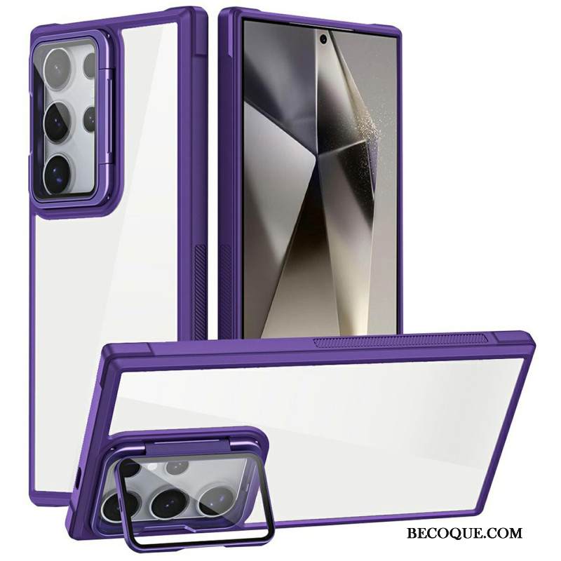 Kuori Samsung Galaxy S25 Ultra 5g Kestävä Sisäänrakennetulla Jalustalla