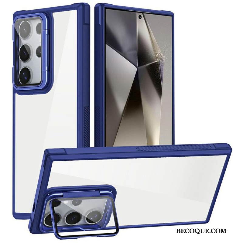 Kuori Samsung Galaxy S25 Ultra 5g Kestävä Sisäänrakennetulla Jalustalla