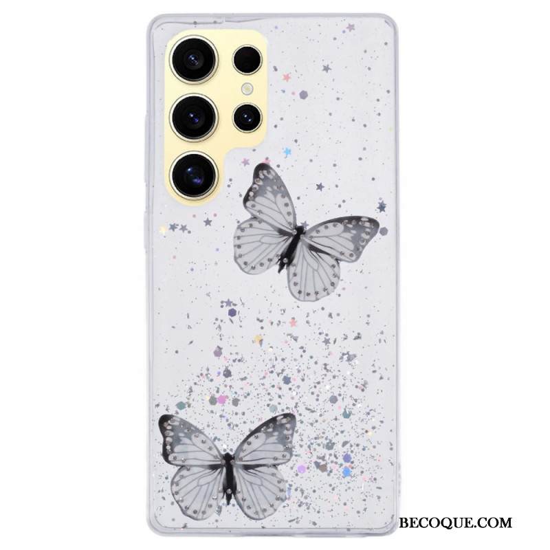 Kuori Samsung Galaxy S25 Ultra 5g Kimaltelevia Perhosia