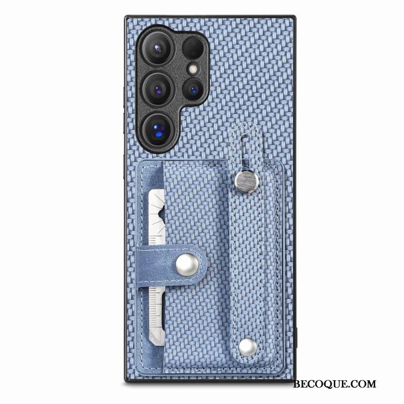 Kuori Samsung Galaxy S25 Ultra 5g Korttikotelo Ja Hihna-jalusta