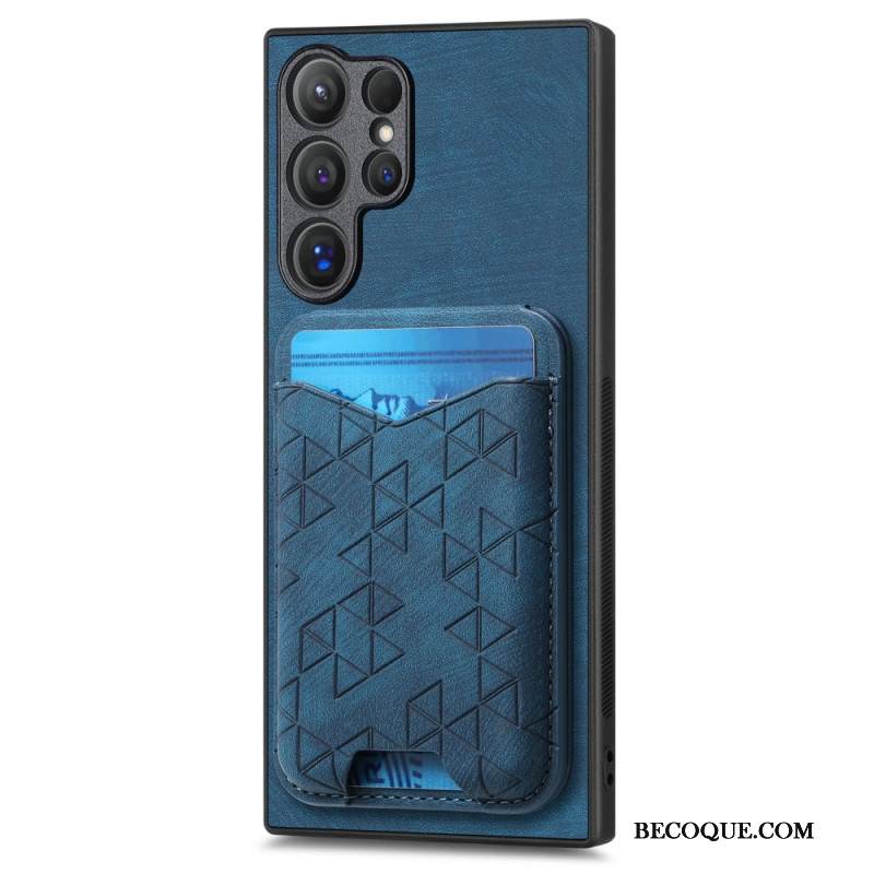 Kuori Samsung Galaxy S25 Ultra 5g Kuvioitu Korttikotelo Ja Jalusta