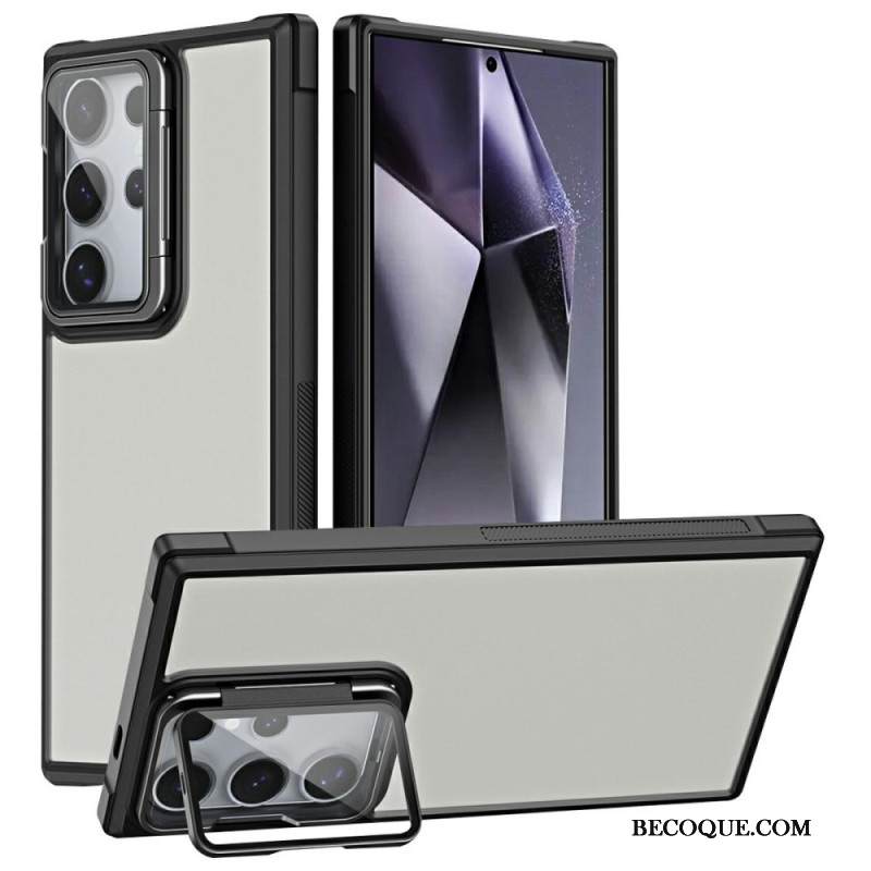 Kuori Samsung Galaxy S25 Ultra 5g Linssinsuojus Ja Jalusta Suojakuori