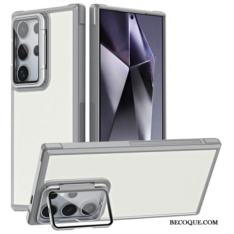 Kuori Samsung Galaxy S25 Ultra 5g Linssinsuojus Ja Jalusta Suojakuori