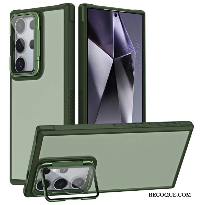 Kuori Samsung Galaxy S25 Ultra 5g Linssinsuojus Ja Jalusta Suojakuori