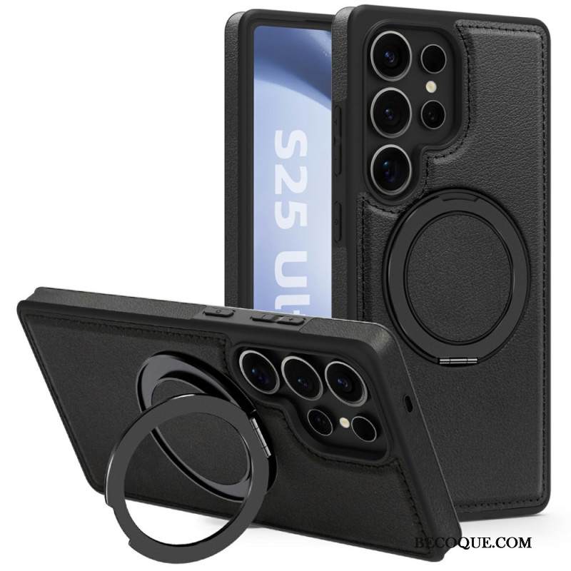 Kuori Samsung Galaxy S25 Ultra 5g Magneettinen Pyörivällä Jalustalla