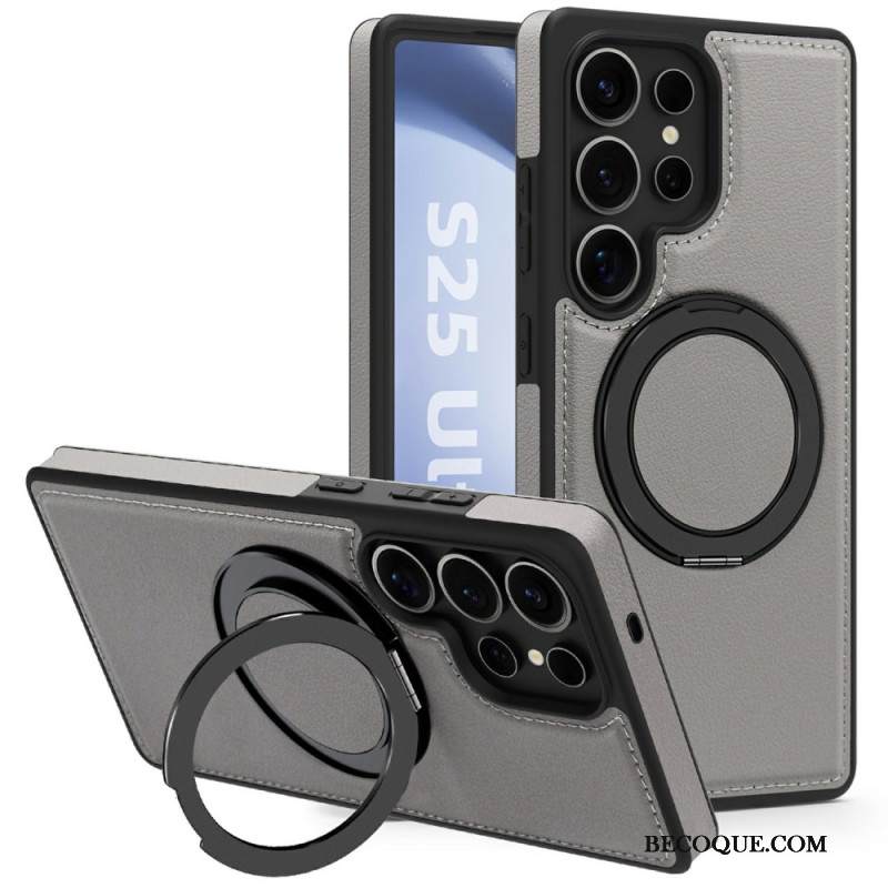 Kuori Samsung Galaxy S25 Ultra 5g Magneettinen Pyörivällä Jalustalla