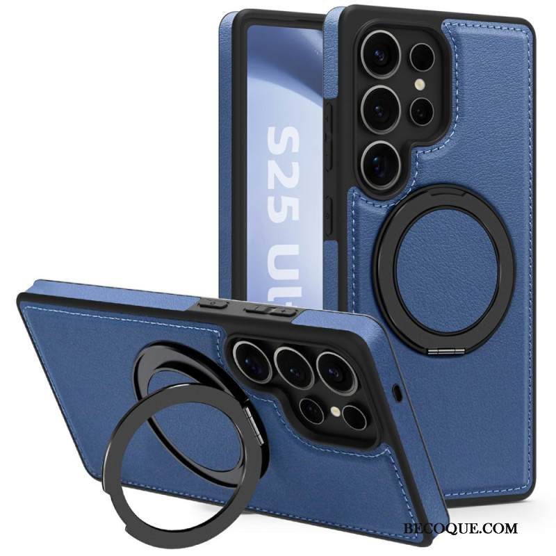 Kuori Samsung Galaxy S25 Ultra 5g Magneettinen Pyörivällä Jalustalla