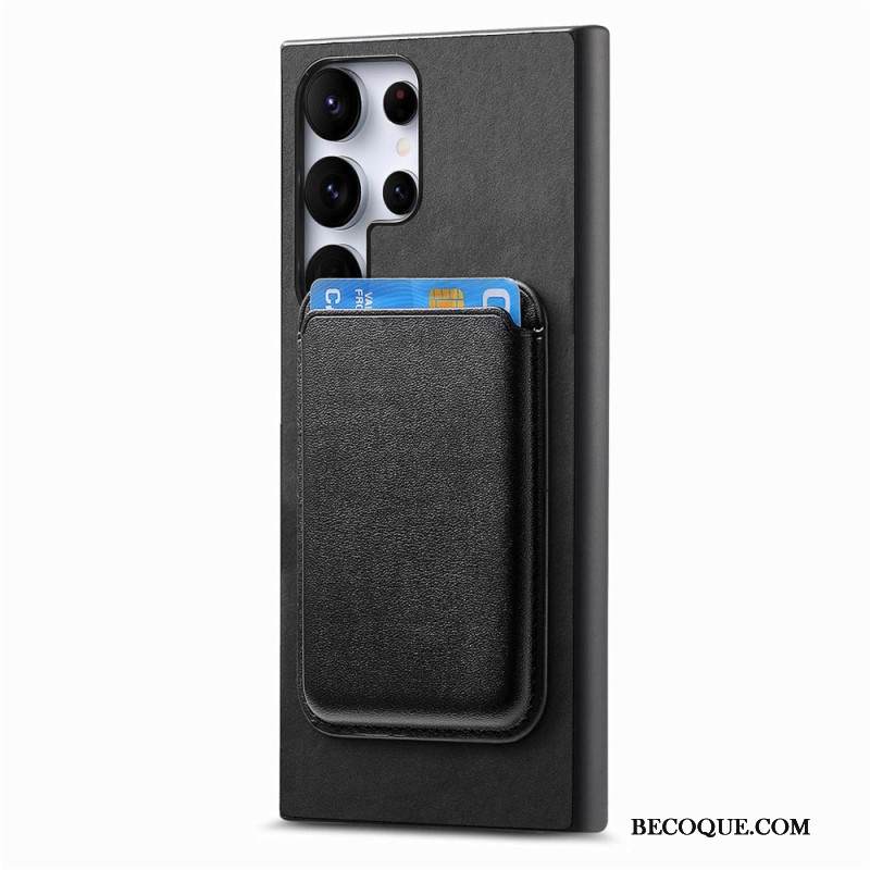 Kuori Samsung Galaxy S25 Ultra 5g Mokkanahkainen Irrotettava Magneettikorttikotelo