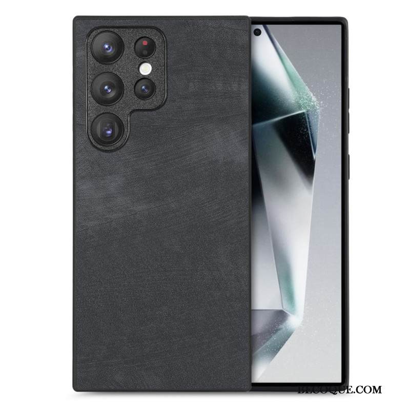 Kuori Samsung Galaxy S25 Ultra 5g Mokkanahkatyylinen