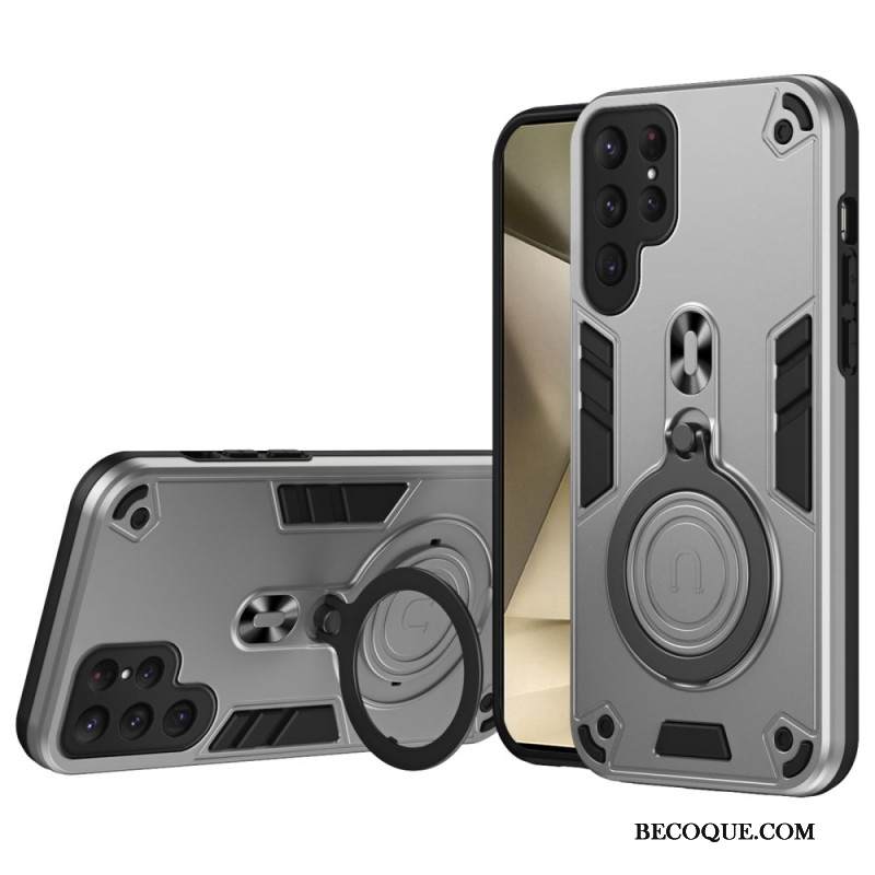 Kuori Samsung Galaxy S25 Ultra 5g Pyörivä Jalusta Ja Iskunkestävä Suoja