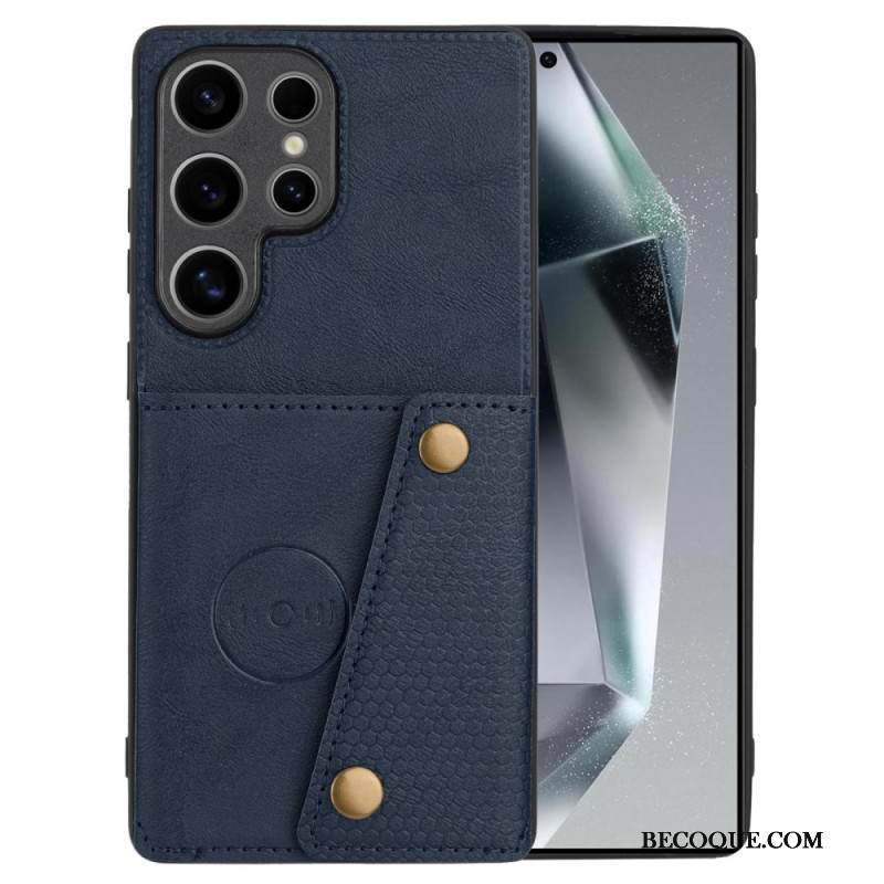 Kuori Samsung Galaxy S25 Ultra 5g Retrotyylinen Korttikotelo