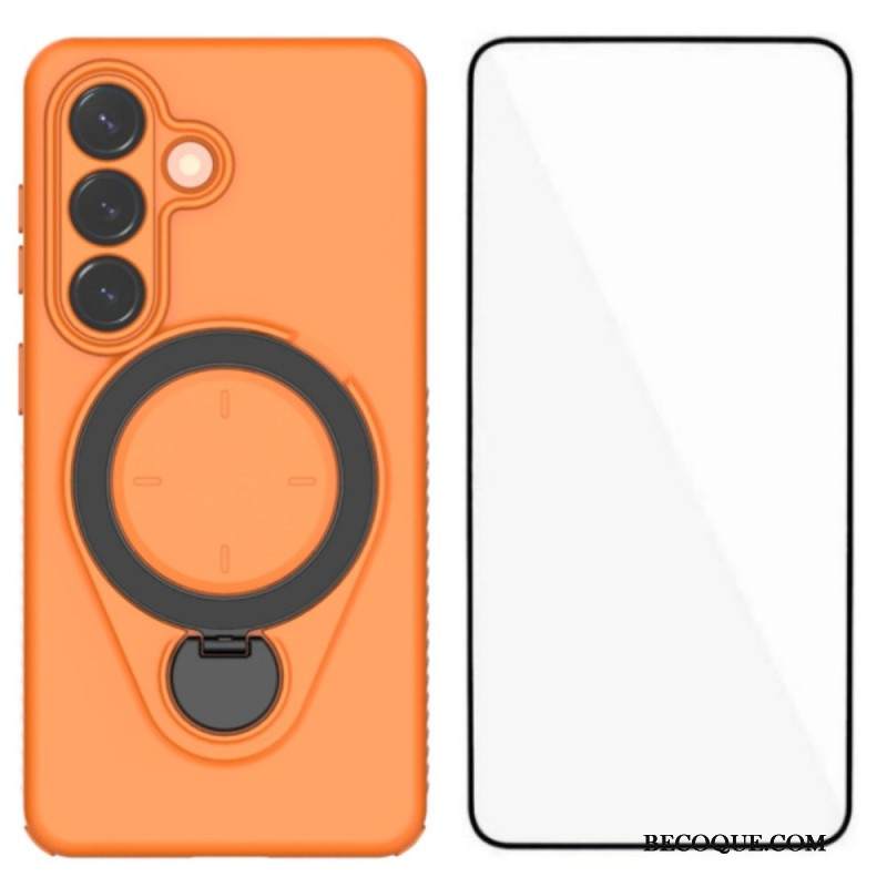 Kuori Samsung Galaxy S26 Kestävä Karkaistulla Lasisella Näytönsuojalla