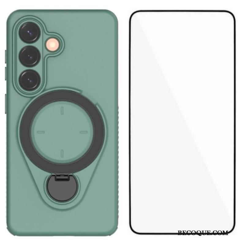 Kuori Samsung Galaxy S26 Kestävä Karkaistulla Lasisella Näytönsuojalla