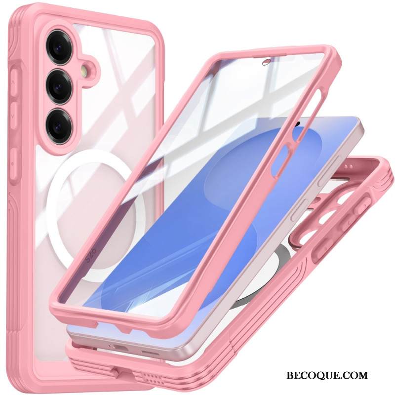 Kuori Samsung Galaxy S26 Magneettinen Karkaistulla Lasilla Suojakalvolla