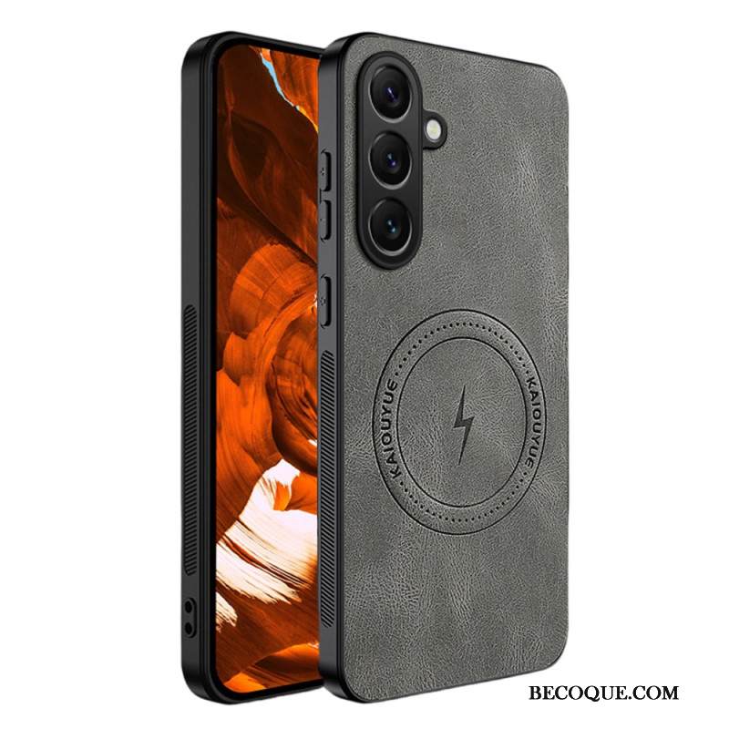 Kuori Samsung Galaxy S26 Nahkaefektimagneettinen