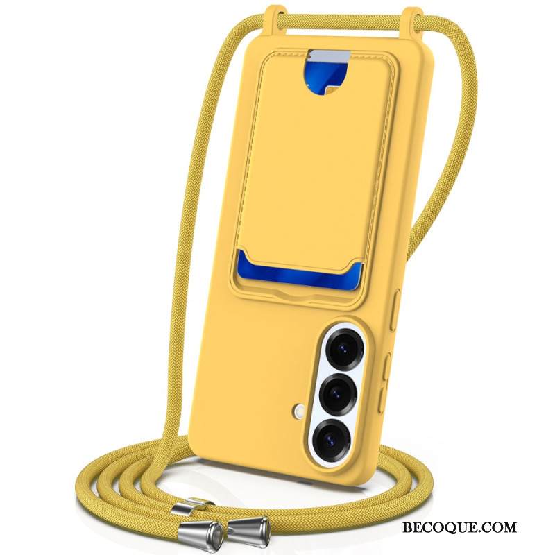 Kuori Samsung Galaxy S26 Plus Korttikotelo Ja Nauha