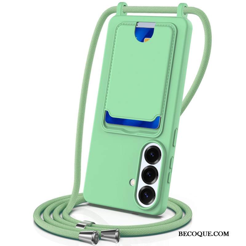 Kuori Samsung Galaxy S26 Plus Korttikotelo Ja Nauha