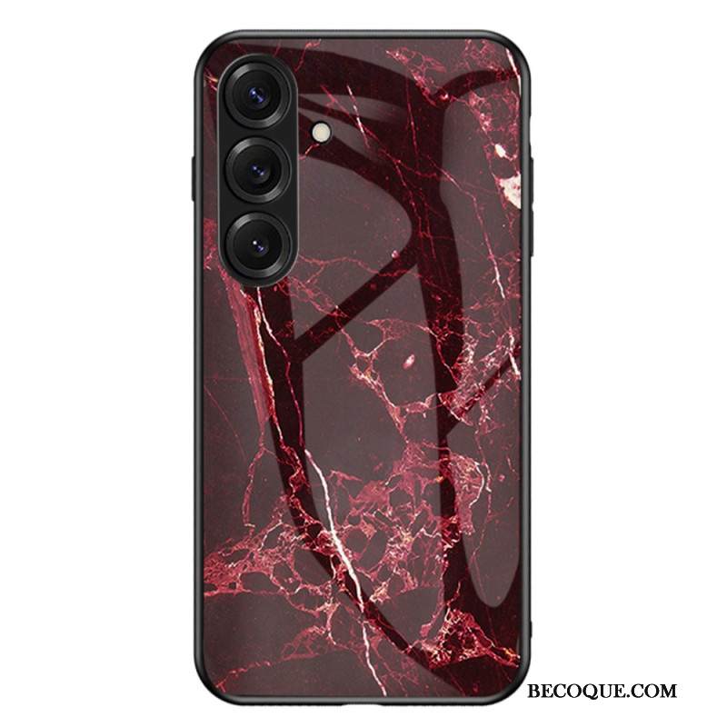 Kuori Samsung Galaxy S26 Plus Marmorikuvioinen Karkaistu Lasi