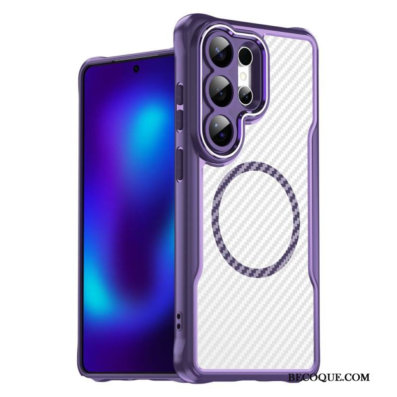 Kuori Samsung Galaxy S26 Ultra Magsafe Hybrid Protection -hiilikuitukuvio