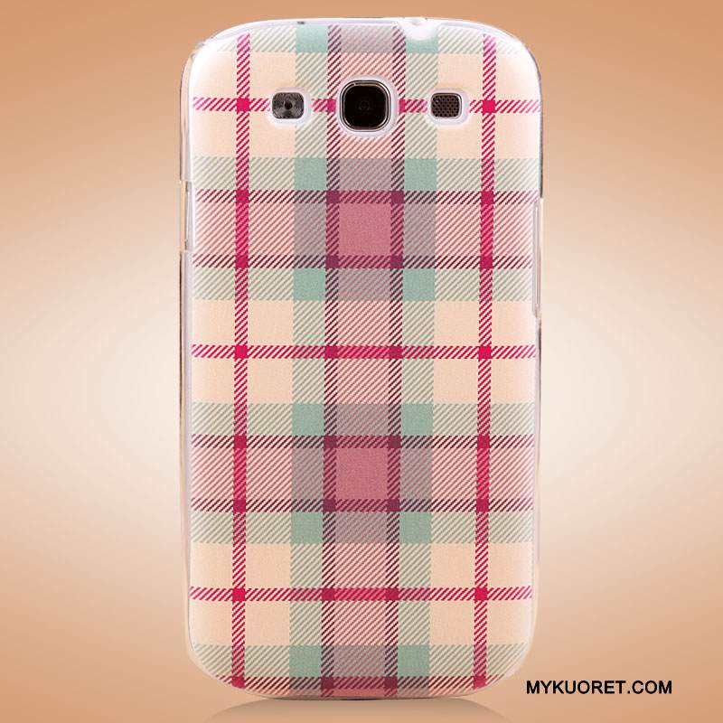 Kuori Samsung Galaxy S3 Monivärinen Puhelimen Kuoret Pesty Suede, Kotelo Samsung Galaxy S3 Suojaus