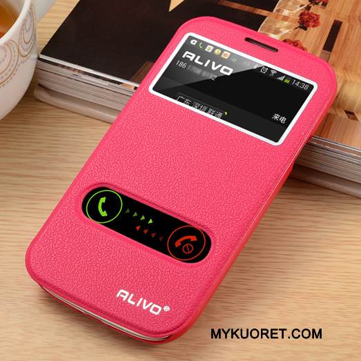 Kuori Samsung Galaxy S3 Nahka Puhelimen Kuoret Kulta, Kotelo Samsung Galaxy S3 Kuoret