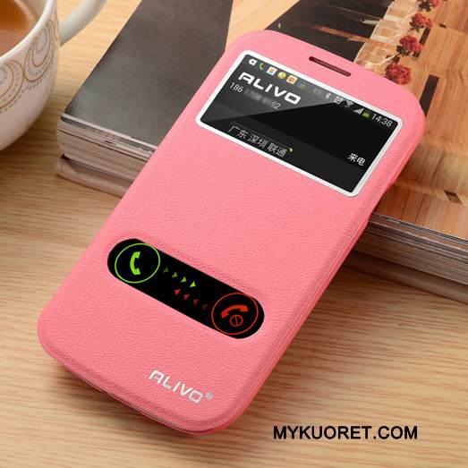 Kuori Samsung Galaxy S3 Nahka Puhelimen Kuoret Kulta, Kotelo Samsung Galaxy S3 Kuoret