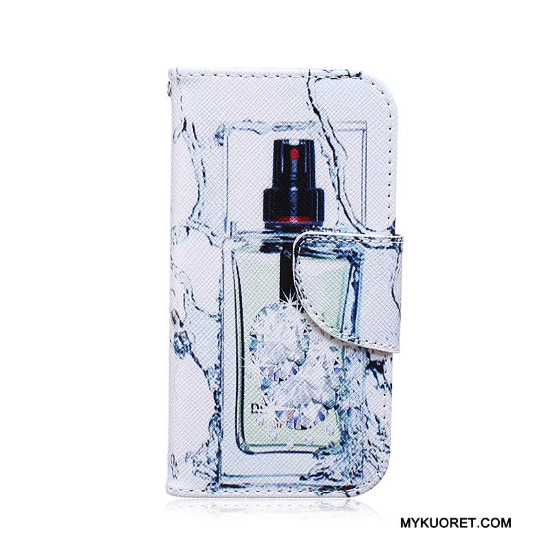 Kuori Samsung Galaxy S3 Nahka Valkoinen Puhelimen Kuoret, Kotelo Samsung Galaxy S3 Kuoret