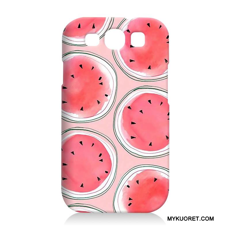 Kuori Samsung Galaxy S3 Sarjakuva Harmaa Kova, Kotelo Samsung Galaxy S3 Suojaus Puhelimen Kuoret