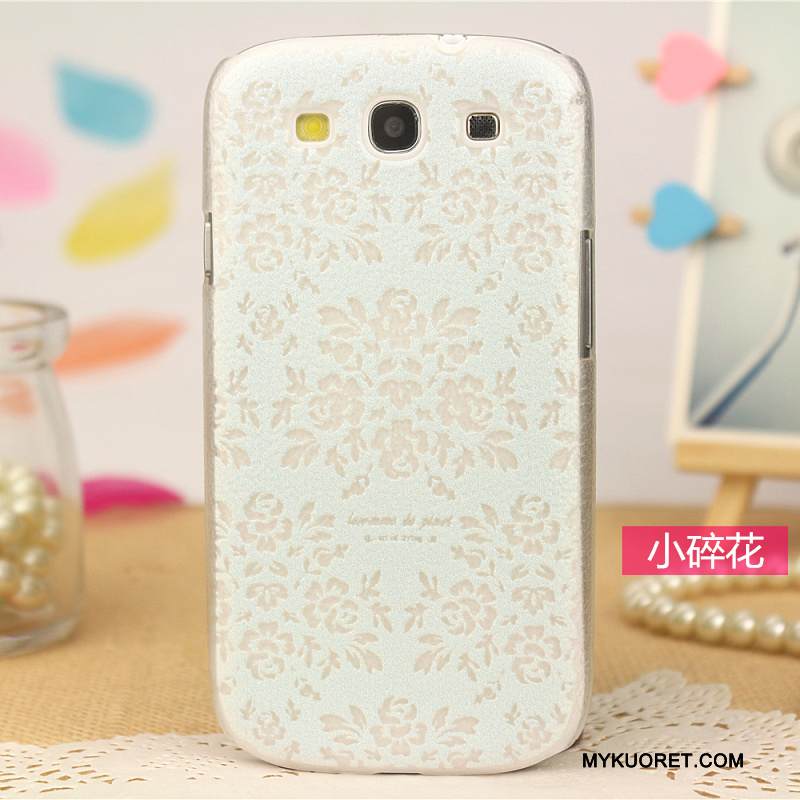 Kuori Samsung Galaxy S3 Sarjakuva Trendi Kukkakuvio, Kotelo Samsung Galaxy S3 Maalaus Puhelimen Kuoret Jauhe