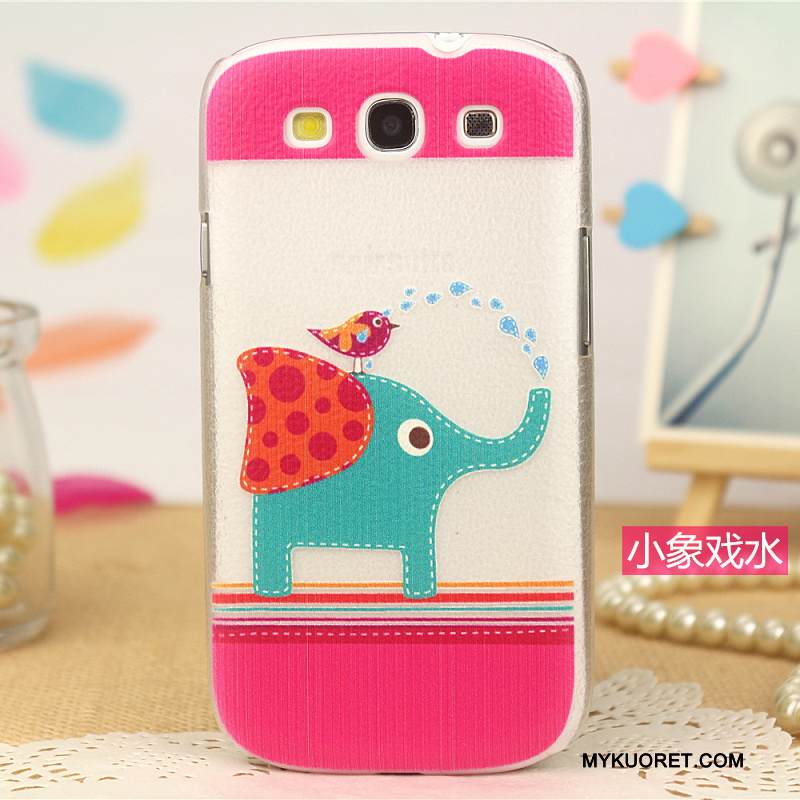 Kuori Samsung Galaxy S3 Sarjakuva Trendi Kukkakuvio, Kotelo Samsung Galaxy S3 Maalaus Puhelimen Kuoret Jauhe