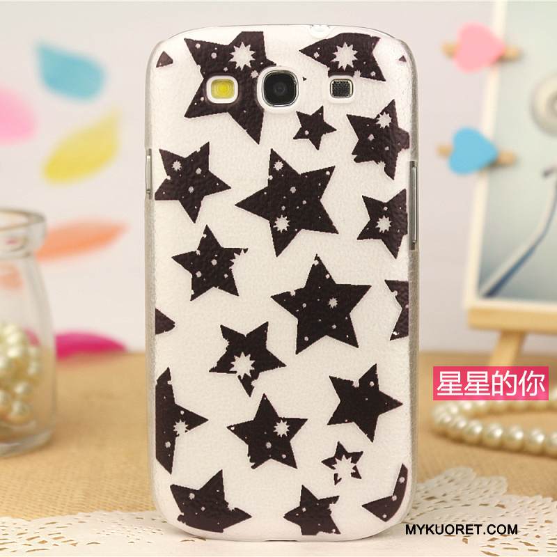 Kuori Samsung Galaxy S3 Sarjakuva Trendi Kukkakuvio, Kotelo Samsung Galaxy S3 Maalaus Puhelimen Kuoret Jauhe