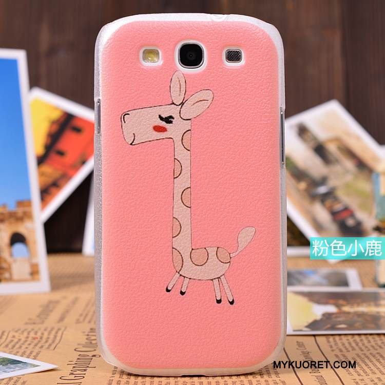 Kuori Samsung Galaxy S3 Suojaus Kukkakuvio Puhelimen Kuoret, Kotelo Samsung Galaxy S3 Nahka Keltainen Vaalean