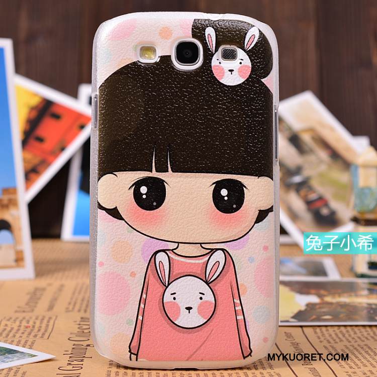 Kuori Samsung Galaxy S3 Suojaus Kukkakuvio Puhelimen Kuoret, Kotelo Samsung Galaxy S3 Nahka Keltainen Vaalean