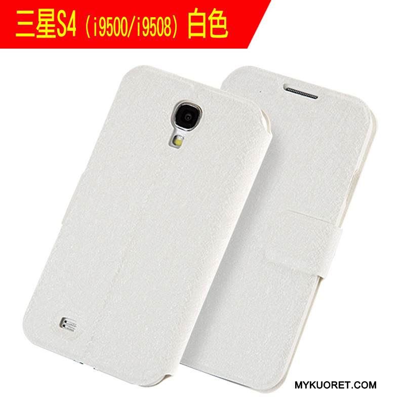 Kuori Samsung Galaxy S4 Kuoret Ultra Ohut, Kotelo Samsung Galaxy S4 Nahka Puhelimen Kuoret Kulta