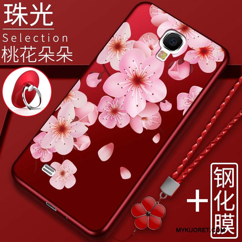 Kuori Samsung Galaxy S4 Laukut Puhelimen Kuoret Uusi, Kotelo Samsung Galaxy S4 Silikoni Murtumaton Punainen