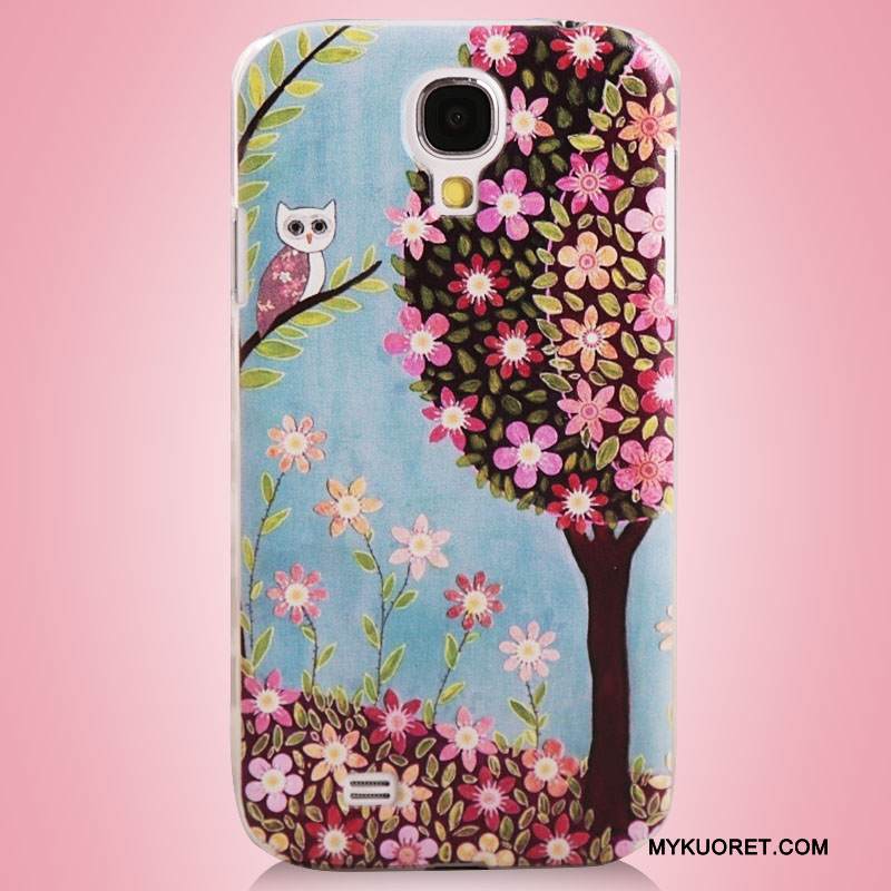 Kuori Samsung Galaxy S4 Maalaus Puhelimen Kuoret Sininen, Kotelo Samsung Galaxy S4 Suojaus